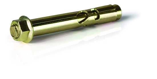 POWERS Zinc Yellow Hex Sleeve Anchor-M12 x 60-50-Each Carousel 2