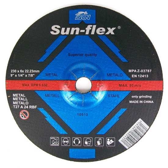 230 x 6 x 22mm Grinding Disc Metal-Each Carousel 1