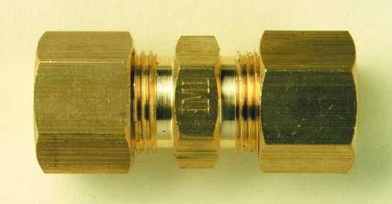 UNION DOUBLE BRASS METRIC M6204 4MM (Each) Carousel 1