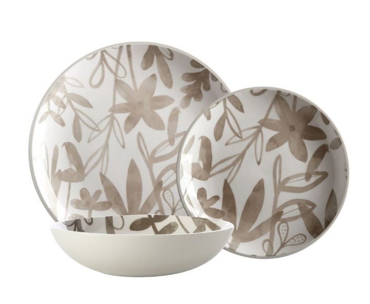 Maxwell and Williams Marc Martin Dusk Dinner Set 12pc - Taupe Carousel 2