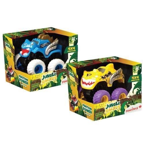 Jungle Racer Dinosaur Friction 4x4 withsound 1pce 16cm Carousel 1
