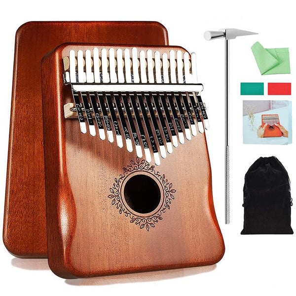 17 key Perfect Gauntlets Piano Mahogany kalimba Musical Instrument Carousel 2