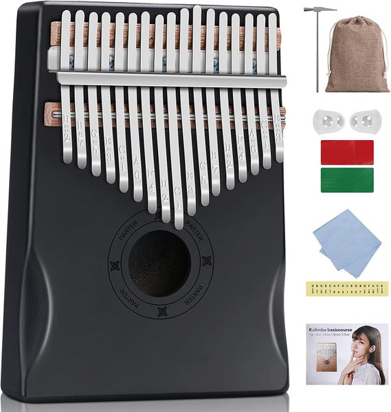17 Keys Kalimba Thumb Piano Portable Finger flexible Piano african Carousel 2