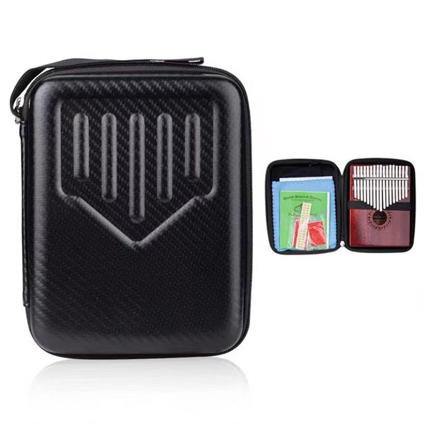 Kalimba Thumb Piano Bag Mbira Solid Wood Xmas Gift For 17 / 15 / 10 Carousel 2