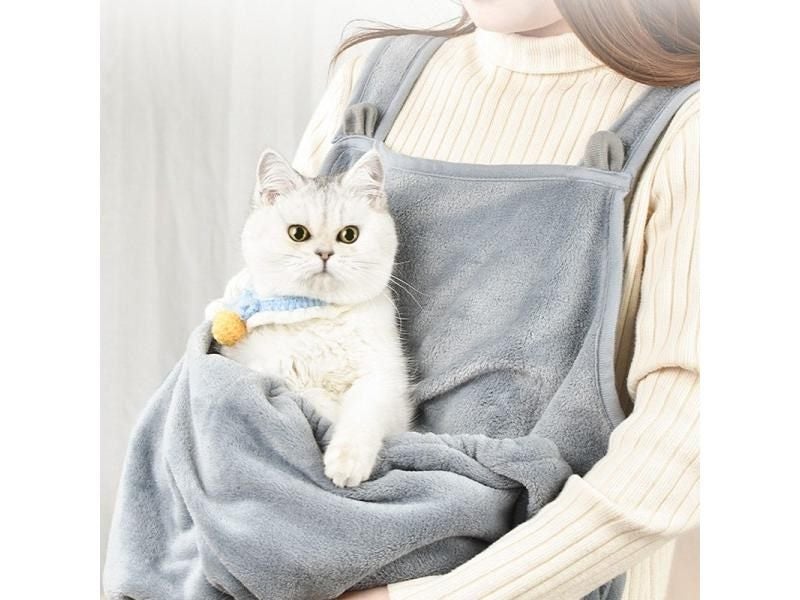 Pet Travel Sleep Bag For Cats Puppies Plush Outdoor Shoulder Bag Carousel 2