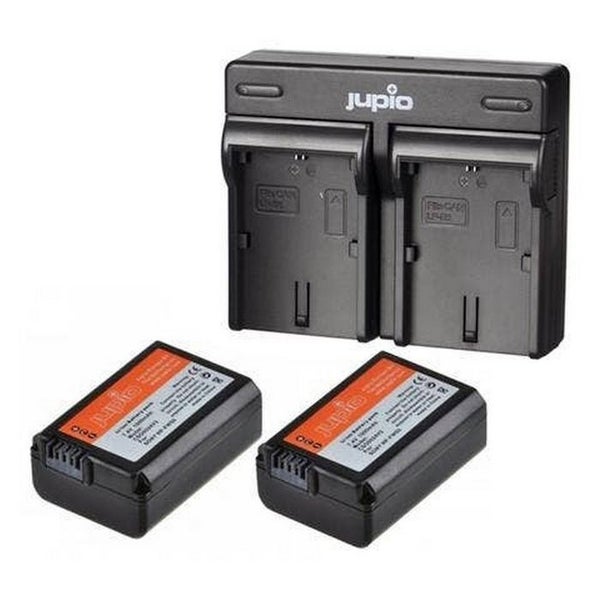 Jupio KIT 2X NP-FW50 1080MAH + USB DUAL CHARGER Carousel 1