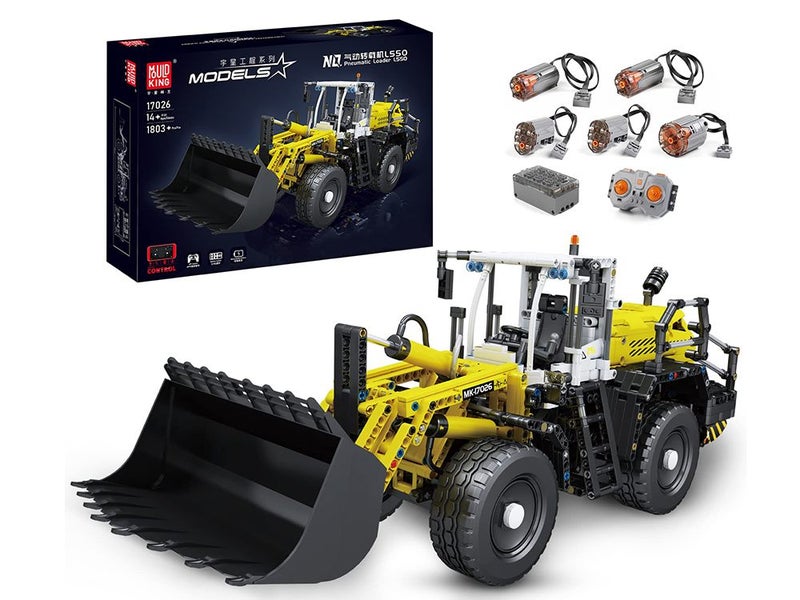 Pneumatic Loader Bulldozer L550 Model 1803 Pieces APP Motors Pneumatic Reprinted Carousel 1