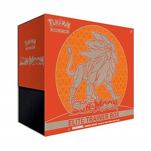 Pokemon Sun and Moon Elite Trainer Box, Legendary Solgaleo or Lunala Carousel 1