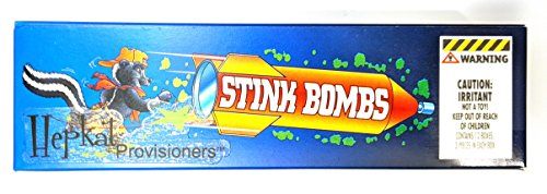 Hepkat Stink Bombs Box of 36 glass Vials Carousel 1