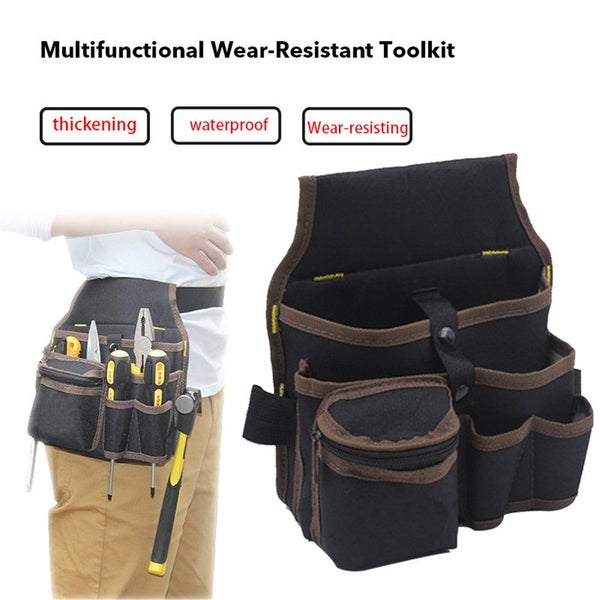 Multifunctional Tool Storage Bag Pouch Belt Hardware Electrician Carousel 1