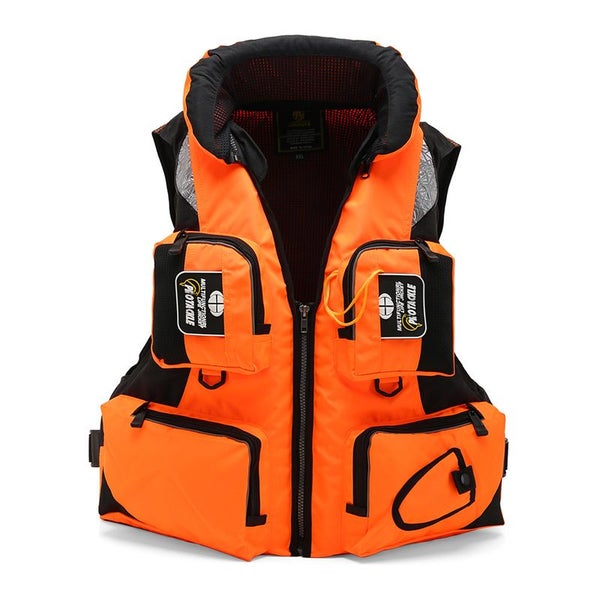 Adult Life Jacket Adjustable Buoyancy Aid Swimming Boating Sailing Carousel 2