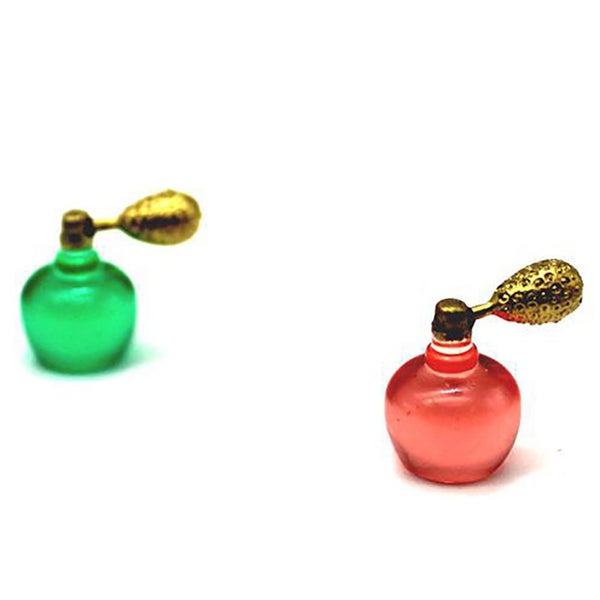 1pc Miniature Perfume Bottle Model Pretend Play Toy Dollhouse Dress Carousel 1