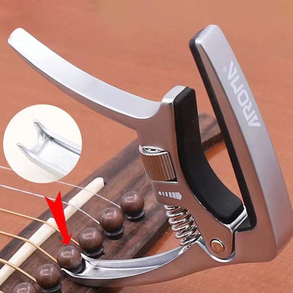AROMA AC-30 Guitar Capo for Acoustic Guitar and Electric Guitar Carousel 6
