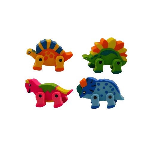 Box of 72 Dinosaur Erasers Carousel 1