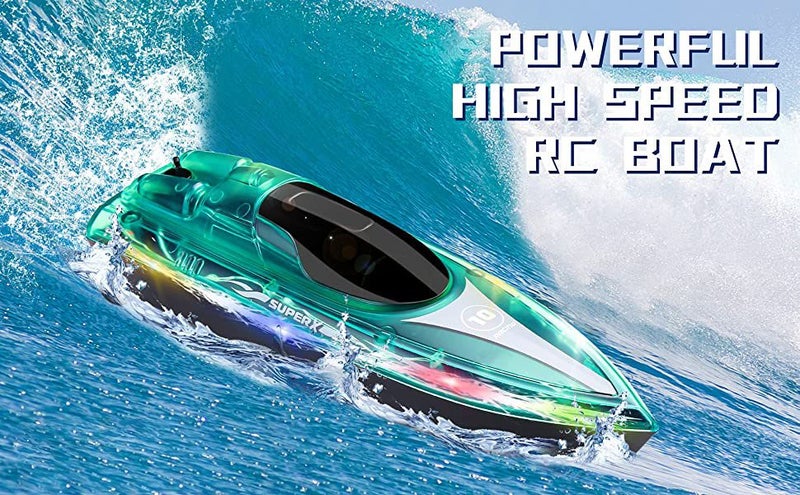 Electric RC Boats for Kids,High Speed Remote Control Boat for Kids Carousel 2