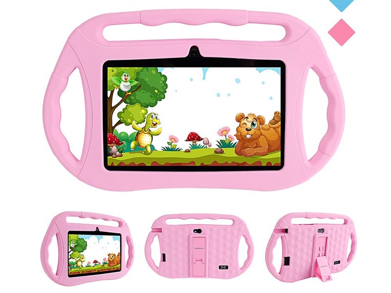 Kid's Tablets Computers Colourful 7 Inch Android Tablet With Protective Case Carousel 1
