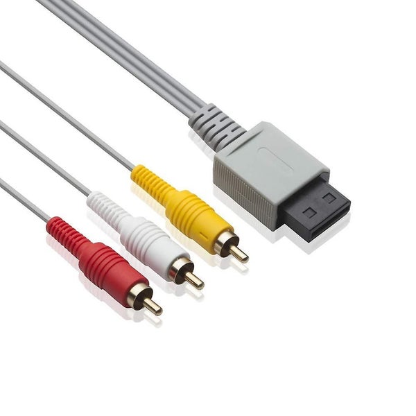Av Cable For Wii Wii U, 6ft Composite 3 Rca Gold-plated Cable Cord Wire Main 480 Carousel 2