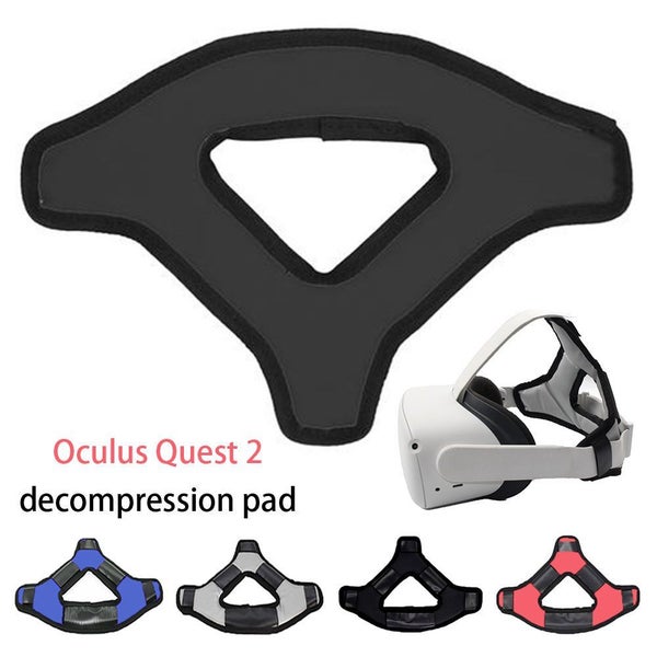 Reduce Pressure Head Strap Pad Soft PU Leather Cushion VR Headset Acces Carousel 1