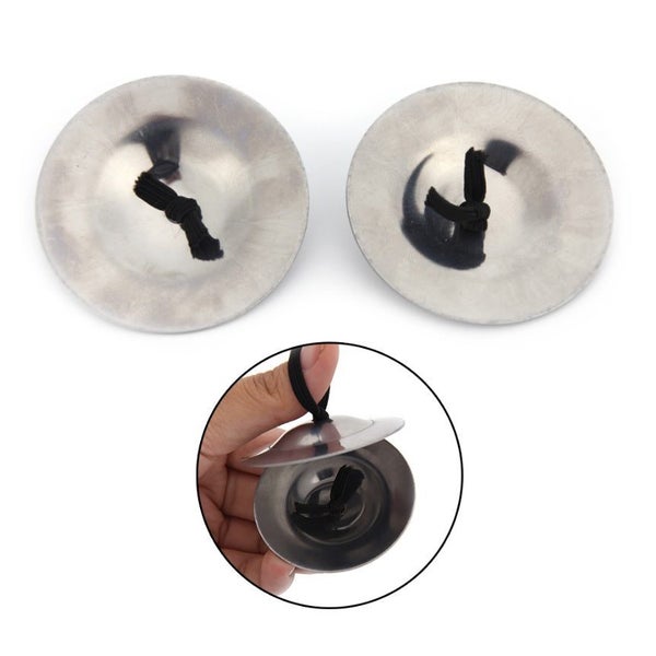 Silver Finger Cymbals Percussion Cymbals Carousel 2