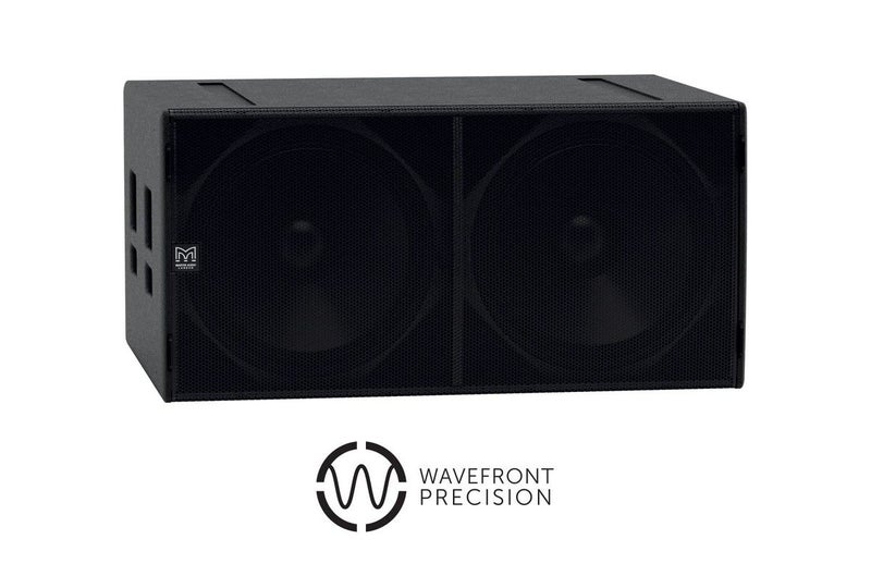 SX218 :: Martin 2 x 18" Dual Driver Direct Radiating Subwoofer BLACK Carousel 1