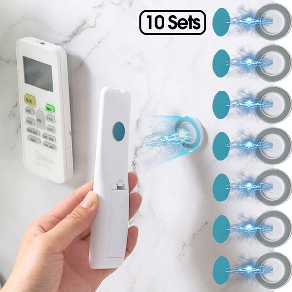 10pcs Quick Magnetic Hooks Wall Mount Anti-Lost Remote Control Magnet Carousel 2