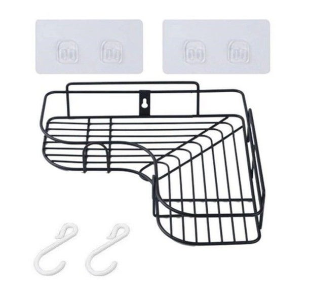 Bathroom Accessories Punch Free Corner Bathroom Shelf Bathroom Carousel 1