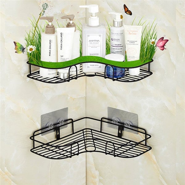 Bathroom Accessories Punch Free Corner Bathroom Shelf Bathroom Carousel 2