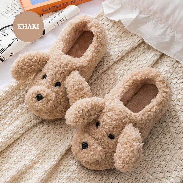 Upgrate Cute Animal Slipper for Women Girls Kawaii Fluffy Winter Warm Carousel 1