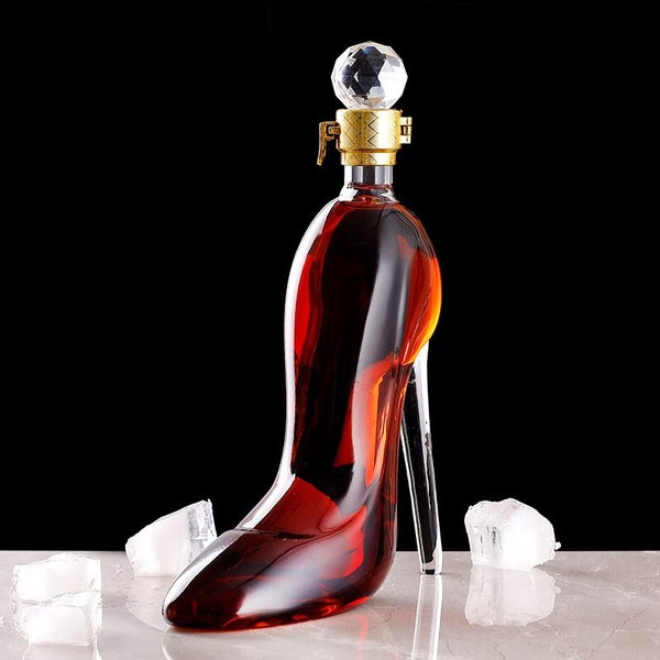 350ML Wine Whiskey Decanter Shoe High Heel Design NEW62995743252610111