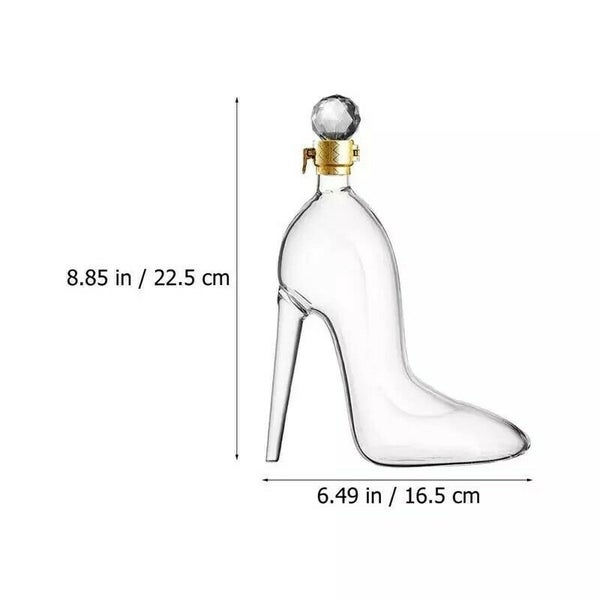 350ML Wine Whiskey Decanter Shoe High Heel Design NEW62995743252610112