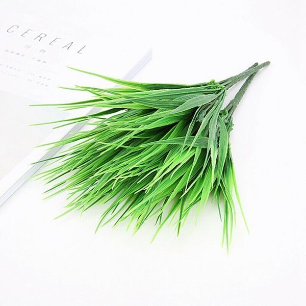 Artificial Plants Outdoor Fake Grass Outdoor Plants Plastic Wheat Greenery Shrub Carousel 2