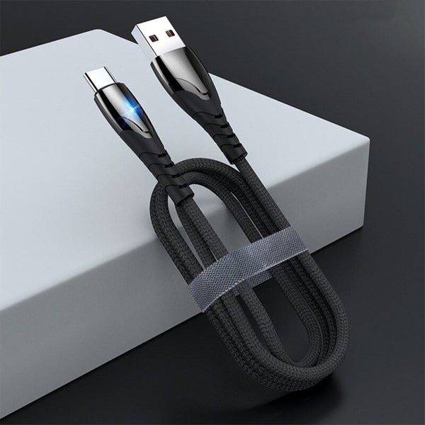 New With Light 6A Data Cable For Huawei Xiaomi Usb Fast Charging Carousel 7
