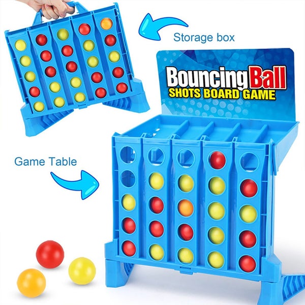 Bounce Balls Shots Game,Connect 4 Shots Game, Large Classic Board Go 4 Carousel 1