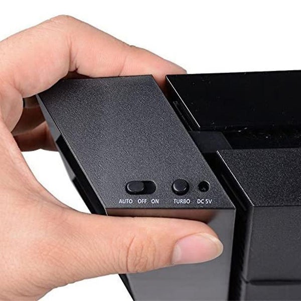 Ps4 Cooling Fan, Usb External Cooler 5 Fan Turbo Temperature Control Cooling Fan Carousel 2