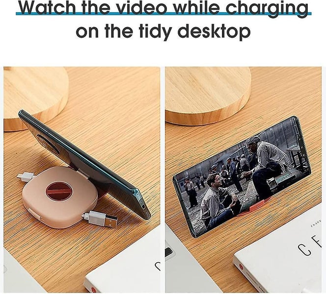 3pcs Cable Management Retractable Cord Organizer: 2-in-1 Cord Management Case Mo Carousel 4