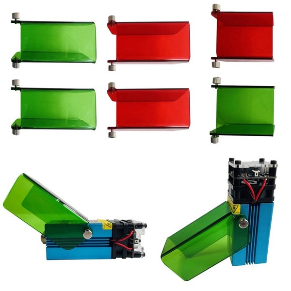 Practical Laser Safety Goggles Protective Glasses Shield 33mm 40mm Carousel 2