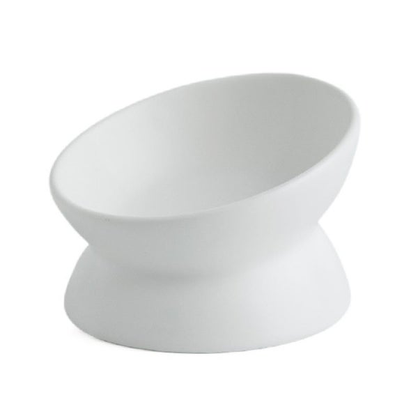 Elevated Cat Bowls Small Dog 15 Tilted Raised Food Feeding Dish Carousel 1