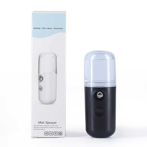 1PC Air Humidifier Black USB Interface 30Ml Spray Water Replenishing Carousel 1
