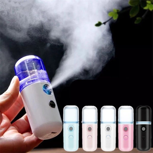 1PC Air Humidifier Black USB Interface 30Ml Spray Water Replenishing Carousel 2
