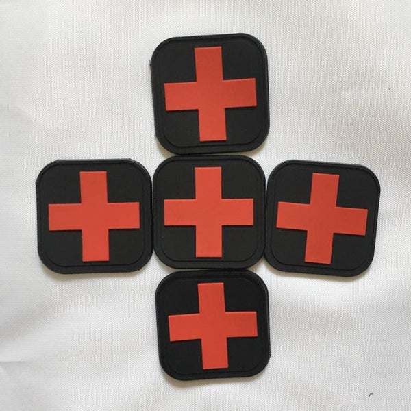 Chapter Red Cross Medical Rescue Velcro Outdoor Tactical Medical Carousel 6