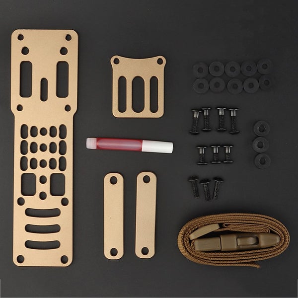 Modular Holster Adapter Aluminum Alloy Pistol Below Belt Carry Carousel 6