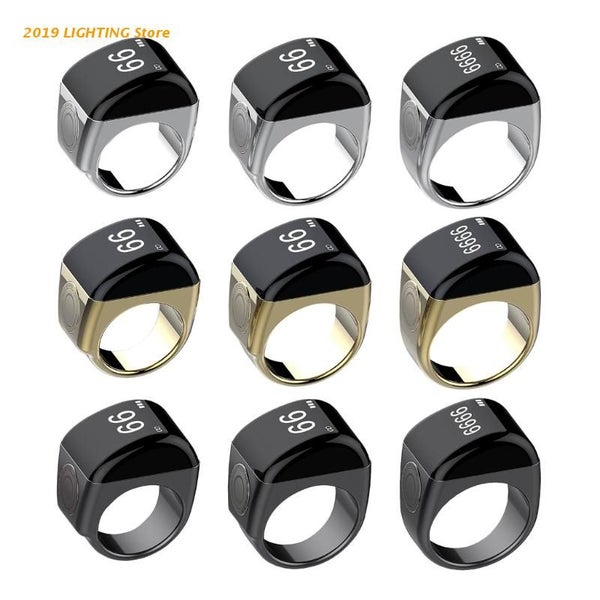 Electronic Smart-Tally Counter Ring for Muslims Digital Tasbeeh 5 Carousel 2