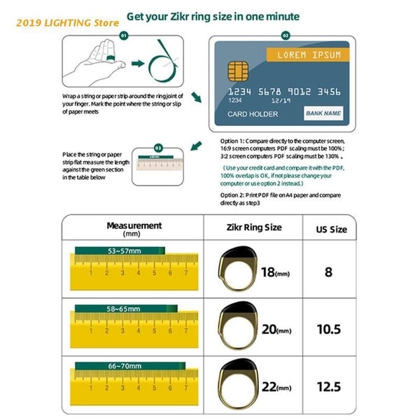 Electronic Smart-Tally Counter Ring for Muslims Digital Tasbeeh 5 Carousel 7