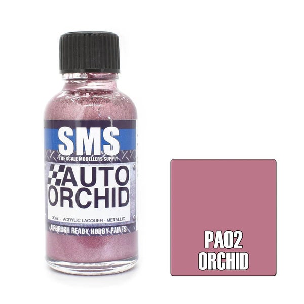 Airbrush Paint 30Ml Auto Colour Orchid Scale Modellers Supply Carousel 1
