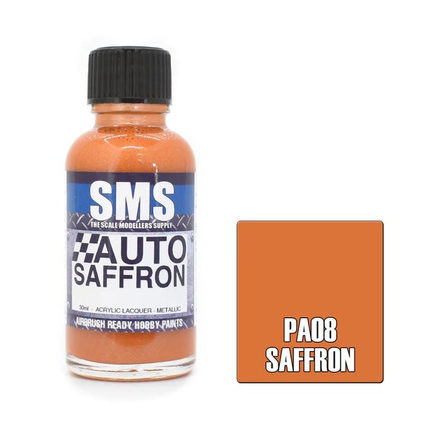Airbrush Paint 30Ml Auto Colour Saffron Scale Modellers Supply64468446119555110