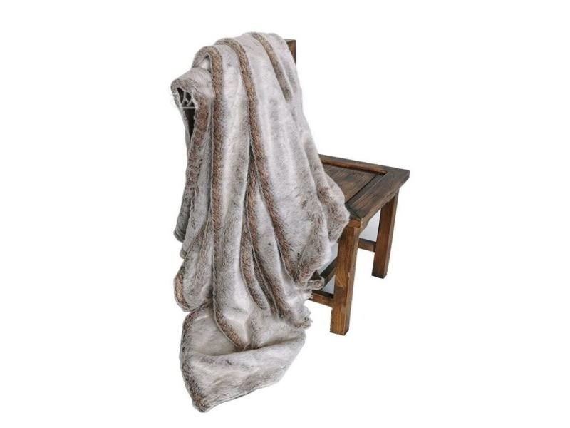 Double Layers Winter Soft Warm Fluffy Home Decor Blankets Carousel 1
