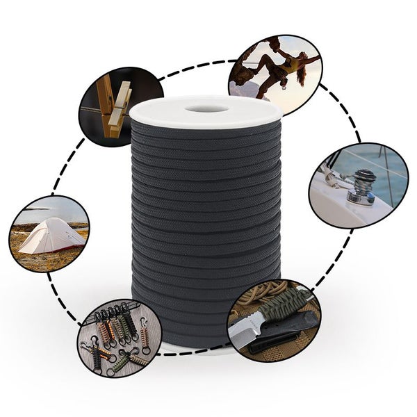 250 Colors Paracord 550 Rope Type III 7 Stand 100FT 50FT Paracord Carousel 7