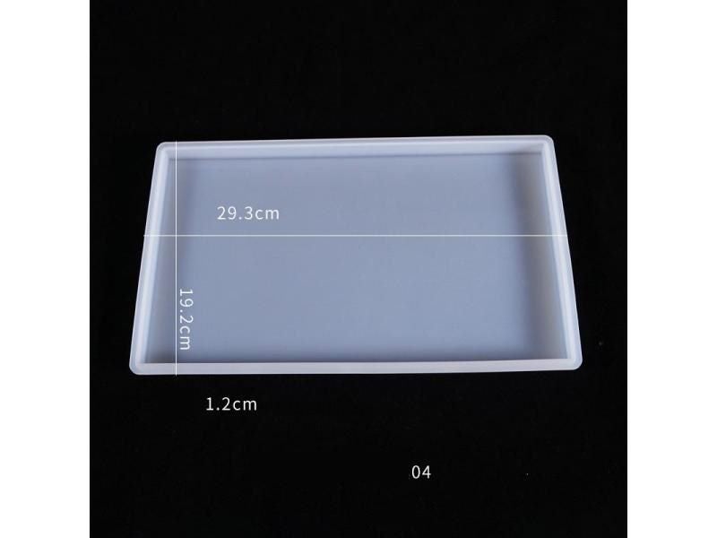 Large Rectangle Tray UV Resin Crystal Epoxy Silicone Mold For DIY Items Carousel 1