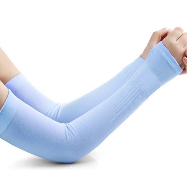 Arm Sleeve For Sun Protection Arm Warmer Camouflage Solid Color Half Carousel 6