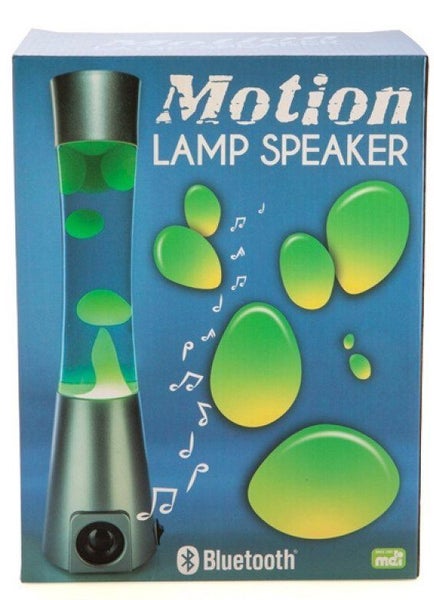 Motion Lamp & Bluetooth Speaker - Silver / Pink Carousel 3